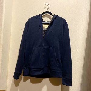 Vintage Blue Weatherproof Hoodie